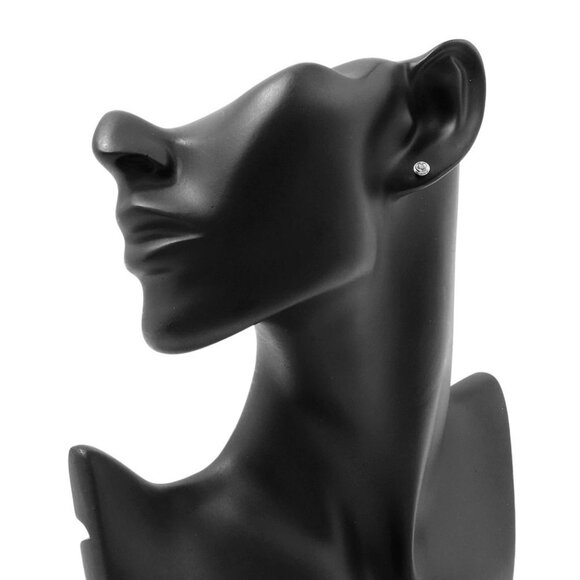 CARTIER Damour Earring Size Medium 18K White Gold B8041400 - Picture 4 of 10